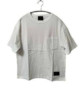 【新品】DUCKNOT ビッグシルエットTシャツ (ポケット付き) Sサイズ 白