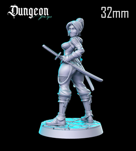 Dungeon Pin-ups Ninja