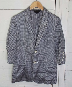 T2744〇COMME des GARCONS HOMME PLUS(コムデギャルソン オム プリュス)ジャケット 七分丈 XSサイズ