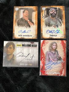 直筆サインカード　The Walking Dead ウォーキングデッド トレカ