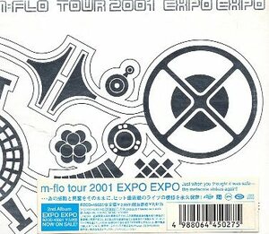■ m-flo ( エムフロウ ) [ m-flo tour 2001 EXPO EXPO ] 新品 未開封 ２枚組 CD 即決 送料サービス ♪