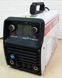 【未使用】TIG溶接機 100V/200V兼用 AC DC TIG CLOD アルミ溶接可 高機能溶接機 TIG-250Pro AC DC