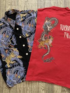 サンサーフ　SUN SURF Tシャツ TORNADO TIGER 