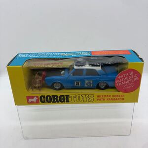 コーギー CORGI TOYS 302 HILLMAN HUNTER with KANGAROO ‘GOLDEN JACKS’ カンガルー 1円〜