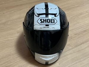 SHOEI　ショウエイ　X-TWELVE　KAGAYAMA　ヘルメット　シールド 付　TC-5　BLACK / WHITE　Lサイズ