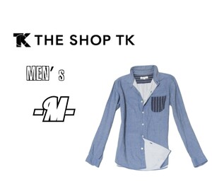 メンズM◇THE SHOP TK◇長袖シャツ