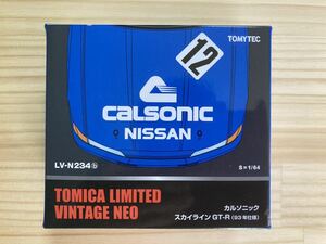 ☆トミーテック リミテッドヴィンテージネオ【カルソニック CALSONIC 日産 スカイライン GT-R32 (93年仕様) 】LV-N234b ☆