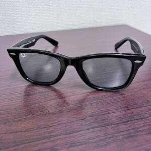 【TS1119】Ray-Ban レイバン WAYFARER ウェイファーラー サングラス RB2140-F 901/64 52□22 メガネ