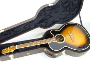 美品 2014年製 Takamine タカミネ エレクトリック アコースティック ギター 500シリーズ PTU541C TBS エレアコ 純正ハードケース付き