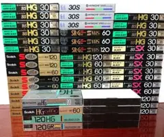 ビデオテープ VHS 52本セット