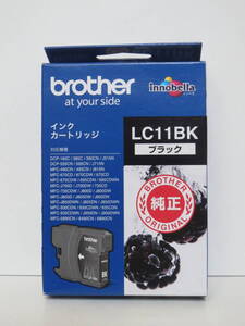 純正 brother ブラザー インクカートリッジ LC11BK ブラック 有効期限2024.08