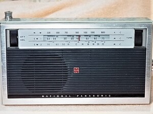 National Panasonic 【 R-305 】 美品 ヴィンテージ トランジスタラジオ 管理22091643