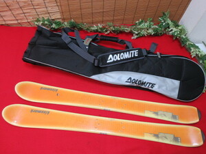 《16Y6774》Kissmark/キスマーク　ショートスキー　J-99 03007843　AOLOMITE/ケース付き　スキー　ショート　冬季　スポーツ　スキー板