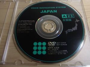  ボイスナビゲーションシステム DVD ナビロム 2005年 A23 全国版