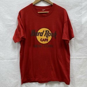 ＵＳフルギ HARD ROCK CAFE ハードロックカフェ シングルステッチ vintage ヴィンテージ XL Tシャツ Tシャツ XL 赤 / レッド