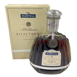 【管理番号-P80】MARTELL XO SUPREME COGNAC 700ml 40％ マーテル XO スプリーム コニャック 未開栓 古酒 同梱不可