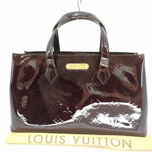 極美品】ルイヴィトン ウィルシャーPM ハンドバッグ M93641 ヴェルニ モノグラム アマラント LOUIS VUITTON 卒業/入学式◆3107/SBS通り店