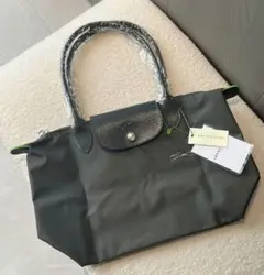 LONGCHAMP ル プリアージュ トートバッグ M グレー