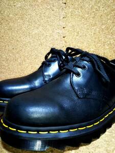 【Dr.MARTENS】ドクターマーチン 1461 ジギー 3ホールシューズ UK7 (26cm ) ZIGGY LEATHER OXFORD 3EYE SHOE ブラック 厚底【美品】