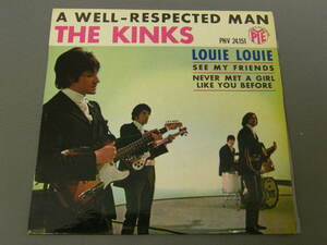 ★仏7inch KINKS/LOUIE LOUIE EP オリジ☆