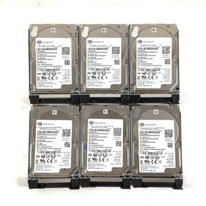 K6121269 SEAGATE 300GB SAS 10K 2.5インチ NECマウンタ HDD 6点【中古動作品】