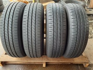 CNF5003■165/70R14 81S　4本価格　TOYO NANOENERGY 3 Plus　送料無料 夏 ’18年 7.5分山 ポルテ ヴィッツ フィット キューブ アクア