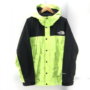 【中古】THE NORTH FACE MountainLightJacket XL NP11834 ライトグリーン ※汚れ有り　ザノースフェイス[240024450652]