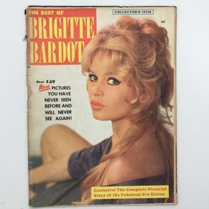 【雑誌】THE BEST OF BRIGITTE BARDOT　Lincoln Scuare Publishing 1959年ブリジット・バルドー　グラフ誌　英語☆海外雑誌　レトロ z2yn9