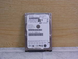 △E/092●富士通 FUJITSU☆2.5インチHDD(ハードディスク)☆120GB SATA150 5400rpm☆MHY2120BH☆中古品