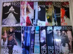 Gap press15冊セット 2004～2012PARIS LONDON