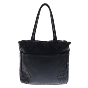 CHROME HEARTS クロムハーツ TOTE 4POCKET 4ポケット レザートートバッグ ブラック