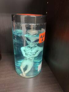 エイリアンフィギュア アメリカ アメリカン雑貨 AREA51 ALIEN IN JAR ブルー アメリカン雑貨界のヒットアイテム