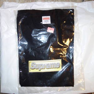 即決 supreme bling box logo tee black S