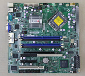 win2000○winXP動作可/LGA775/MicroATX☆SUPERMICRO X7SBL-LN2 未使用品