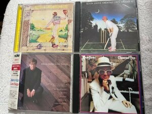 ELTON JOHNエルトンジョン BEST&オリジナルアルバムCD4枚セット GREATEST HITS 1&2/GOODBYE YELLOWE BRICK ROAD/Love Songs