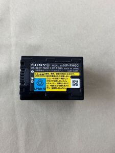 SONY ソニー バッテリーパック NP-FH60 @242181118