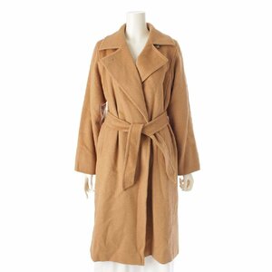 【マックスマーラ】Max mara　マニュエラ キャメルヘア チェスター コート アウター 10162363 キャラメル 34 【中古】【正規品保証】208646