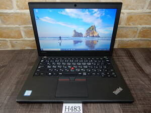 Ｈ483☆高速SSD 256GB＆無線LAN搭載☆Core i5☆Windows10☆メモリ8GB★12Ｗ液晶ノートパソコン★Lenovo★THinkPad x260