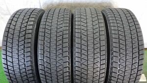 225/60R18 ブリヂストンDM-V3 スタッドレスタイヤ 4本SET 2021年製 9.5分山 ハリアー RAV4 CX-5 レクサスNX レガシィアウトバック 等へ