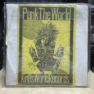 PUNK THE WORLD LP レコード パンク ジャパコア KINGS WORLD /swankys/lydia cats/no cut/jokers/craps/curse/infers/android futures