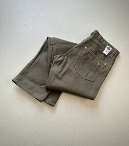 USA製 POST O’ALLS × BHS W-NAME COTTON DUCK SLIM PANTS アメリカ製 ポストオーバーオールズ 別注 ダック スリムパンツ