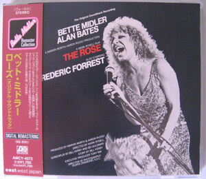 ◆CD◆BETTE MIDLER／ローズ（オリジナル・サウンドトラック）◆ベット・ミドラー◆デジタルリマスター・帯有り国内盤