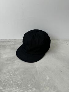 カシラ コットン キャンバス キャスケット ブラック CA4LA キャップ 帽子 黒 黒キャップ