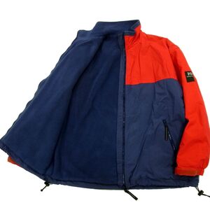 ■HELLY HANSEN H/H スタンドカラー ジップブルゾン 裏フリース バイカラー ゴールドウィン メンズ ヘリーハンセン 1円スタート