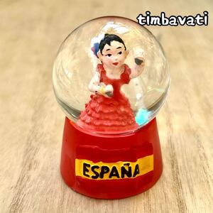 ☆新品☆【スペイン】フラメンコ スノードーム (スノーグローブ) ＊お土産 コレクション スーベニア ＊　spain