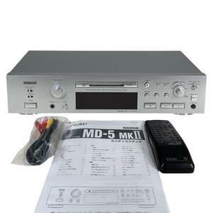 ◆希少美品・優良動作品・純正リモコン付属◆TEAC ティアック MD-5MKII MDレコーダー MDLP MD-5MK2