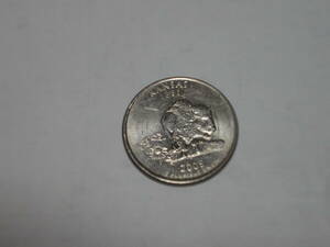 アメリカ　５０州記念　２５セント硬貨　カンサス州　２００５年