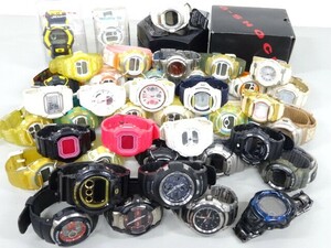 ジャンク 40点 大量 まとめて CASIO カシオ G-SHOCK Baby-G Ｇショック ベビーG DW-6900CB GW-700BDJ GIES GS-300 GW-1100J 他 腕時計