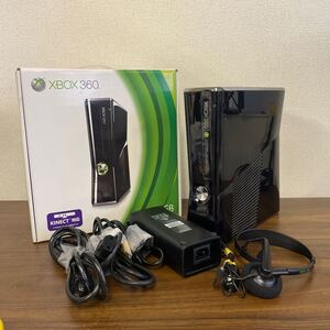 動作品　Xbox360 プレミアムリキッドブラック　コントローラー無し