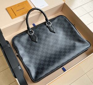 Louis Vuitton Dandy ブリーフケース ダミエコバルト